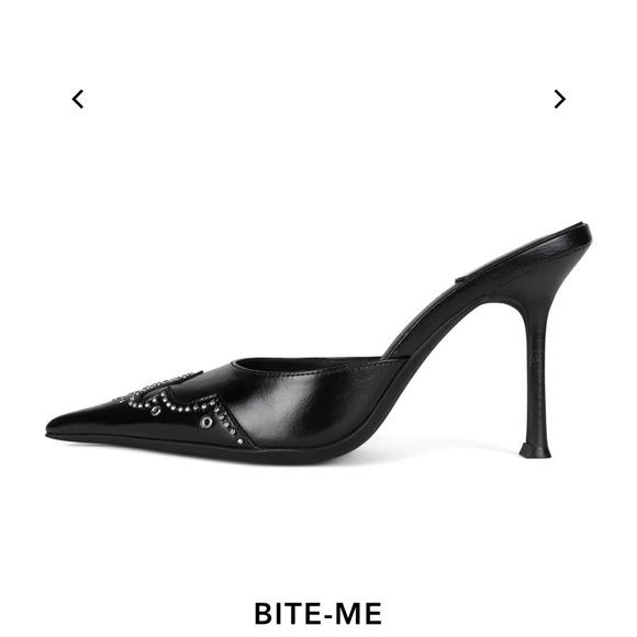 Jeffrey Campbell Bite Me Mule Heels - Picture 3 of 4